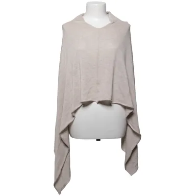 Poncho (Beige) from Maya Cashmere, Cotton, Polyester, Viscose