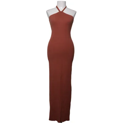 Halternek jurk (Bruin) van PrettyLittleThing Polyamide, Polyester, Viscose
