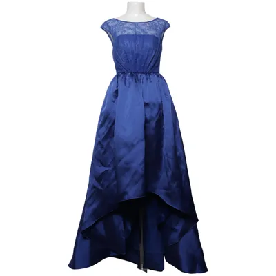 Avondjurk (Blauw) van Mikael Aghal Acetaat, Polyester
