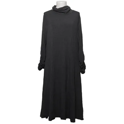 Robe à col roulé (Gris) de Nina Leonard Élasthane, Viscose