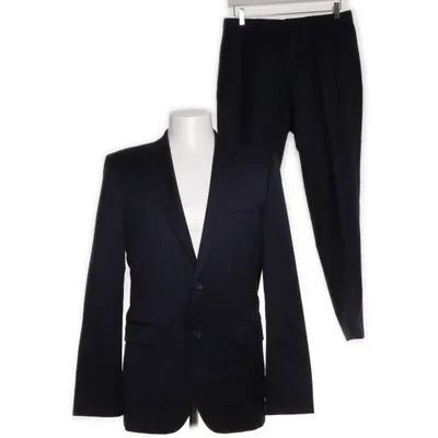 Suit (Blue) from Hugo Boss Wool, Viscose