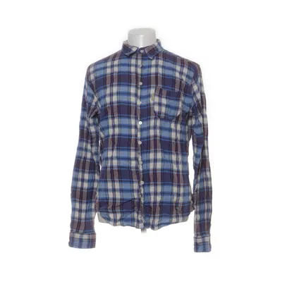 Flanellskjorta (Blå, Vit, Lila) från Ruffle & Bow Bomull
