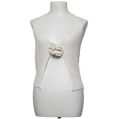Halter neck top (White) from Nisan Cotton, Polyamide