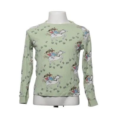Långärmad t-shirt (Grön, Flerfärgad) från Pippi Långstrump Bomull