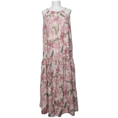 Långklänning (Beige, Rosa, Grön) från Mango Polyamid, Viskos