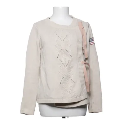 Cardigan (Beige) from Bondelid Acrylic, Cotton