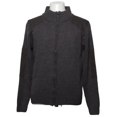 Cardigan (Grå) fra T&P Akryl, Uld