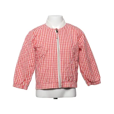 Jacka (Röd, Vit) från H&M Bomull, Polyester