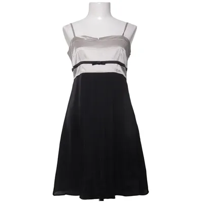 Robe de cocktail (Noir, Beige) de Stills Élasthane, Soie