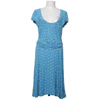 Robe (Bleu, Vert, Blanc) de Blutsgeschwister Élasthane, Viscose