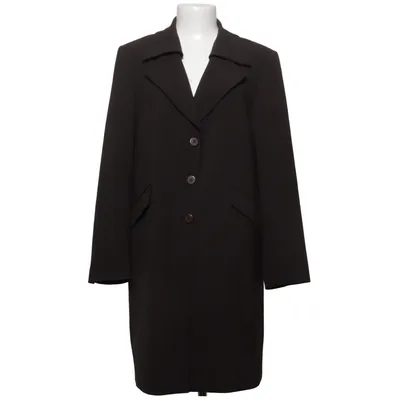 Frakke (Brun) fra Almia Elastan, Polyester, Uld