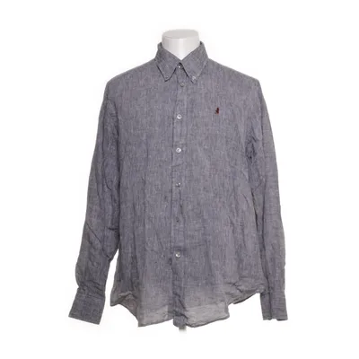 Buttondown-skjorta (Grå) från Marlboro Classics Linne