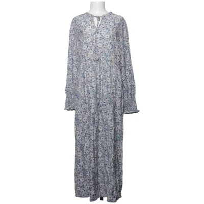 Robe longue (Bleu, Blanc) de Dea Kudibal Polyamide, Viscose
