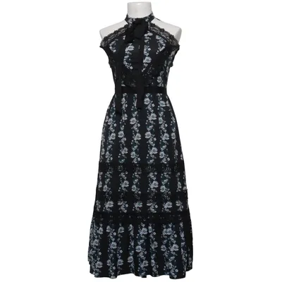 Maxikleid (Schwarz, Mehrfarbig) von Erdem x H&M Polyester