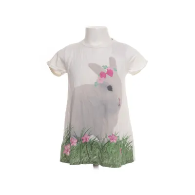 Jurk (Wit, Grijs, Meerkleurig) van Kids by Lindex Katoen