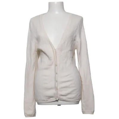 Cardigan (Blanc) de Dear Cashmere Cachemire, Élasthane, Polyamide