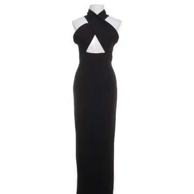 Evening gown (Black) from Solace London Elastane, Polyester