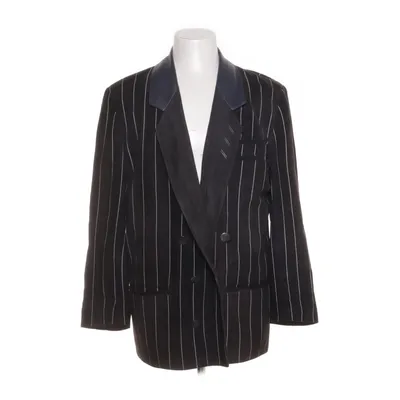 Leren blazer (Blauw, Zwart) van Rodan