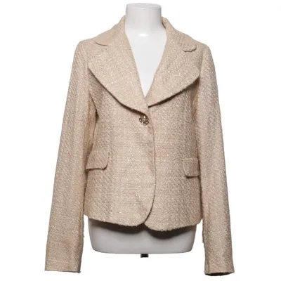 Blazer (Beige) from Liu Jo Jeans Acrylic, Polyester, Wool
