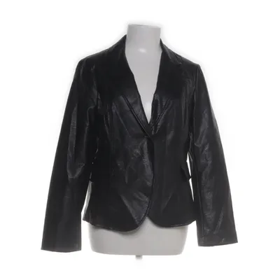 Blazer (Black) from Miss Miss Polyurethane, Viscose