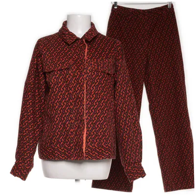Set (Rood, Zwart) van Another Label Katoen, Elastaan, Polyester