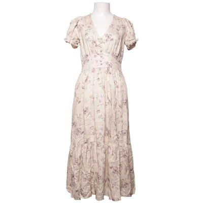 Långklänning (Beige, Lila) från Newbie by KappAhl Viskos