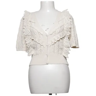 Cardigan (Beige) de Zara Coton, Polyester