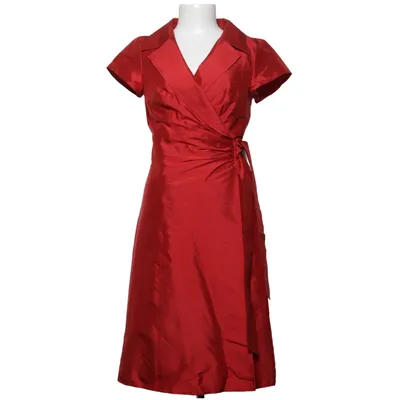 Wrap dress (Red) from Singh Madan Acetate