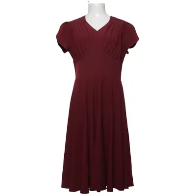 Kjole (Rød) fra Pretty Retro Elastan, Polyester, Viscose