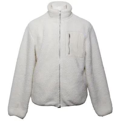 Fleece jacket (White) from Jack & Jones Nylon, Polyester