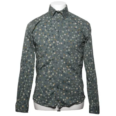 Skjorta (Grön, Flerfärgad) från Lindbergh White Bomull, Elastan