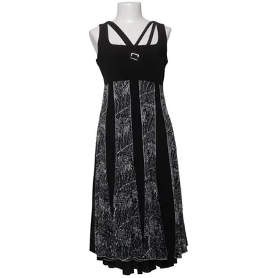 Klänning (Svart, Silverfärgad) från Picadilly Elastan, Polyester