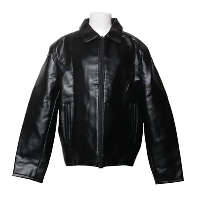 Jacket (Black) from AC Cotton, Polyester, Polyurethane