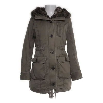 Parkas (Beige) från Abercrombie & Fitch Akryl, Bomull, Pälsimitation, Polyester
