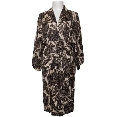 Kimono (Sort, Beige) fra Indiska