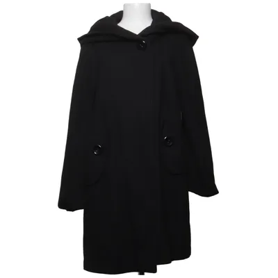 Manteau (Noir) de Havana Polyamide, Polyester, Laine