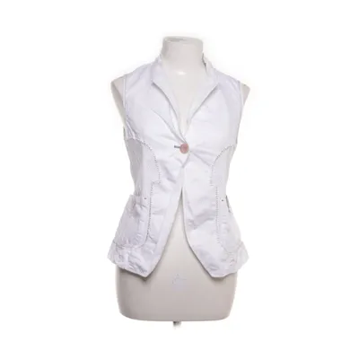 Vest (White) from Marithé François Girbaud Cotton