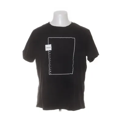 T-shirt (Svart) från Marshall Bomull, Elastan