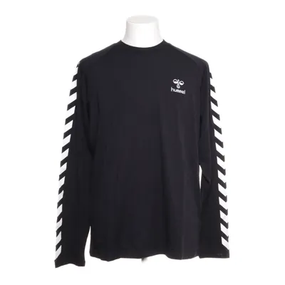 Lange mouwen shirt (Zwart) van Hummel Katoen, Elastaan