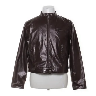 Bikerjakke (Brun) fra West Coast Polyester