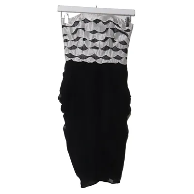 Cocktailjurk (Zwart, Wit) van Coast Acetaat, Polyester, Zijde