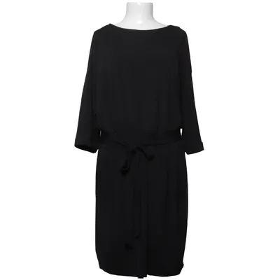 Jurk (Zwart) van Ms Mode Elastaan, Polyester