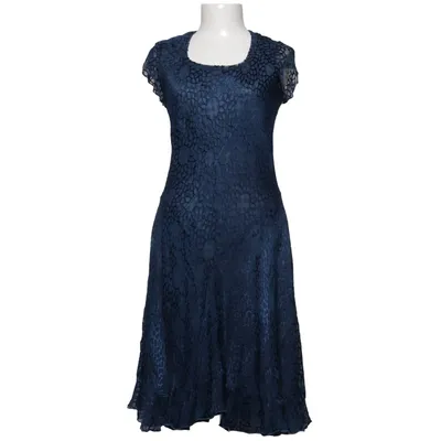 Jurk (Blauw) van Tone Barker Silk Zijde, Viscose