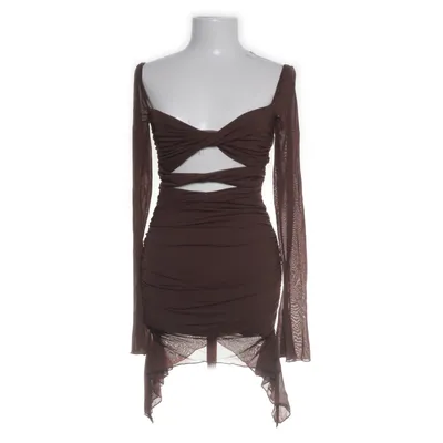 Cocktailkjole (Brun) fra Oh Polly Nylon, Elastan, Polyester
