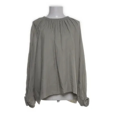 Blus (Grön) från H&M Bomull, Silke, Lyocell