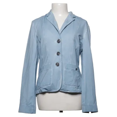 Blazer (Bleu) de Barbara Lebek Coton, Élasthane