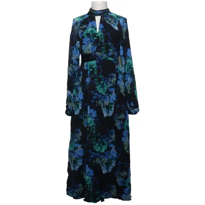Halterneck dress (Blue, Green, Multicolored) from Wallis Polyester, Viscose