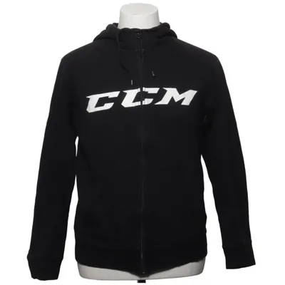 Sweat à capuche (Noir) de CCM Coton, Polyester