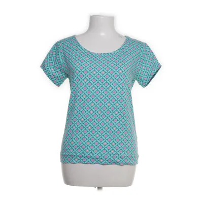 Top (Turquoise, Meerkleurig) van Cissi och Selma Katoen, Elastaan