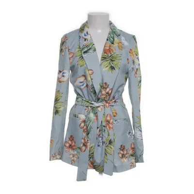 Kavaj (Blå, Flerfärgad) Bomull, Polyester